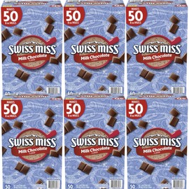 Hot Chocolate Packets, Hot Chocolate Mix, Milk Chocolate Flavor- 300 Count, 6 box, Plus Vallary Spoon Perfect for Mixing Your Hot Cocoa.