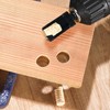 Yakamoz 8Pcs Wood Plug Cutter Set, 1/4" Hex Shank Straight