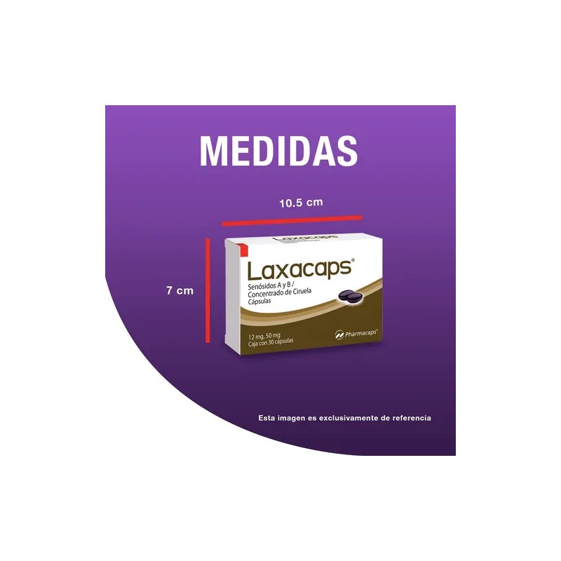 Laxante Laxacaps Senósidos A Y B C/30 Cápsulas