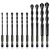 10 Piece Masonry Drill Bits for Tile Glass Ceramic Wall