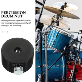 SAFIGLE Quick Release Drum Cymbal Nut Aluminum Alloy Fast Setup Universal Replacement for Percussion Drum Hardware Easy Install Secure Fit