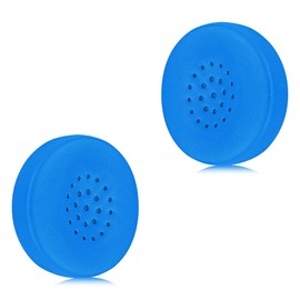 Joghaw Replacement Ear Pads for Headphones - Compatible for Sony WH-CH400 | Premium Protein Leather Cushions with Soft Memory Foam for Comfort - Blue