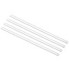 sourcing map 3.3 Borosilicate Glass Rod 7.9 Inch Length 6