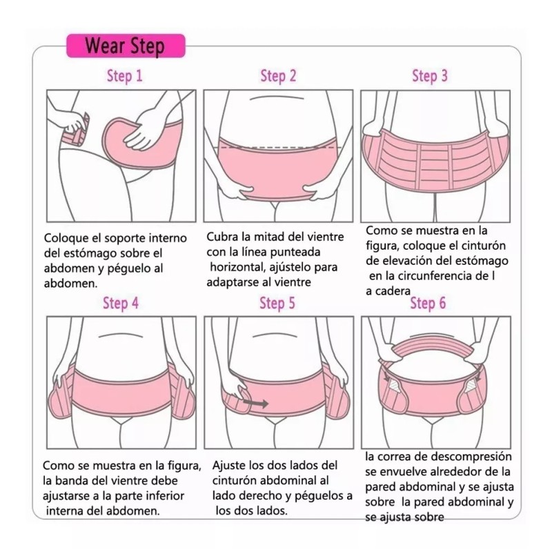 Amor Faja Embarazada Maternidad Soporte Embarazo