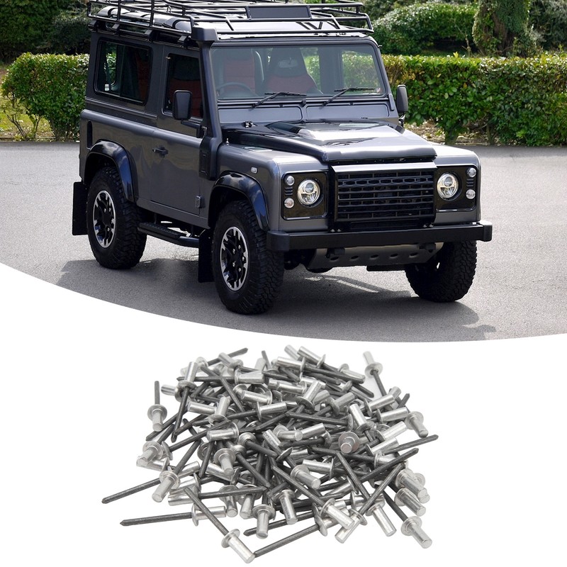 100PCS Body Capping Closed Rivets Easy Operation Bumper Rivets Replacement