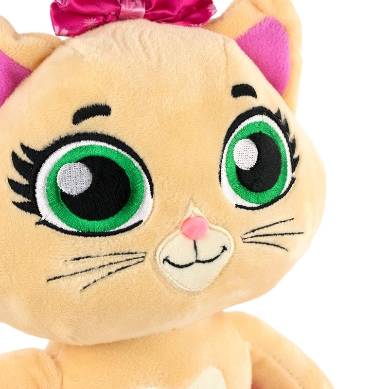 BARRADO 44 Cats Character Cuddly Toy - Lampo, Milady, Polpetta,