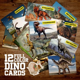 Dr. Daz Dinosaurier Ausgrabung Groß Ei Spielzeug für Kinder Dino Eier Ausgraben Geburtstag Party Set Kindergeburtstag Gastgeschenke Jungen Ab 6 7 8 9 10 Jahre