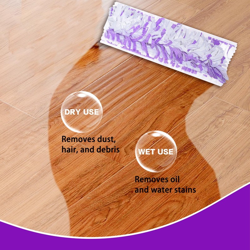 Disposable Mopping Pad Refills for Swiffer PowerMop Multi-Surface Mop and