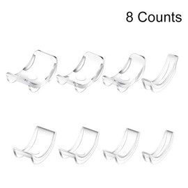 Invisible Ring Size Adjuster, 8 Counts/set Ring Adjuster, Assorted Sizes Ring Sizer for Loose Rings, Specialty Hand Tools for Home & Office