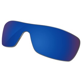 Galvanic Replacement Lenses for Oakley Batwolf OO9101 Sunglasses - Sapphire Polarized