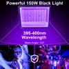UV Black Light Spotlight 150 W, LED Black Light Lamp