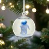 The Bridge Collection 4" Snow Globe with Astronaut Ornament -