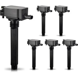 Set of 6 Ignition Coils Fits for 3.6 V6 2011 2012 2013 2014 2015 2016 Dodge Durango Charger Grand Caravan Chrysler Town Country 300 Jeep Grand Cherokee Wrangler Coil Packs Replace# UF648