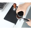 FUN COFFEE Tamper Mat Espresso Coffee Mat Corner Tamping Mat