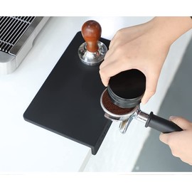 FUN COFFEE Tamper Mat Espresso Coffee Mat Corner Tamping Mat Gray (co-0014-1)