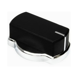 4x Oven Hob Knob Switch Silver Black Compatible With Belling 083240908 (Pack Of 4)