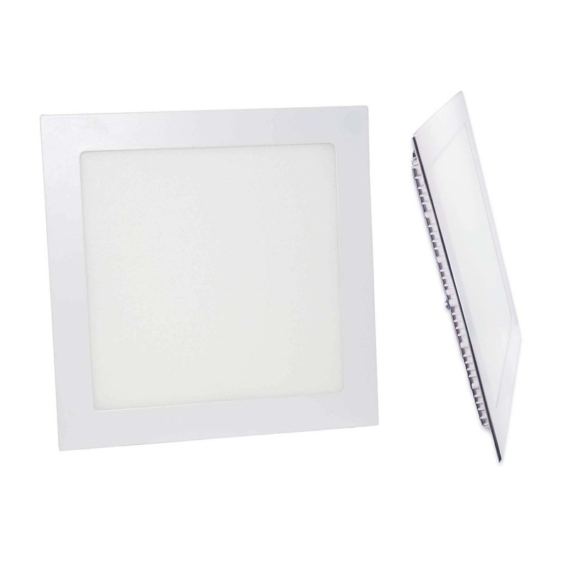 LOWENERGIE 12w LED Square Ceiling Panel Light Recessed Down Lighting,