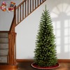 National Tree Company Artificial Slim Christmas Tree, Green, Kingswood Fir,