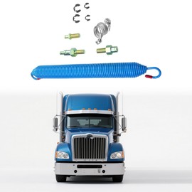 Hood Spring Cable and Stud Bolts w/Retaining Rings Fit for Peterbilt 379 Hoods Replacement for 13-03761 13-03663 L92-6000-0718 13-04638 13-03662