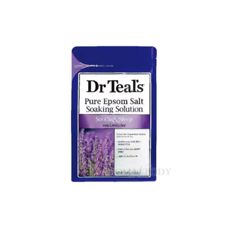 Dr. Teal's 닥터틸즈 엡섬솔트 입욕제 1.36kg 라벤다 유칼립튜스 케모마일 [03-앱섬입욕제-라벤더]
