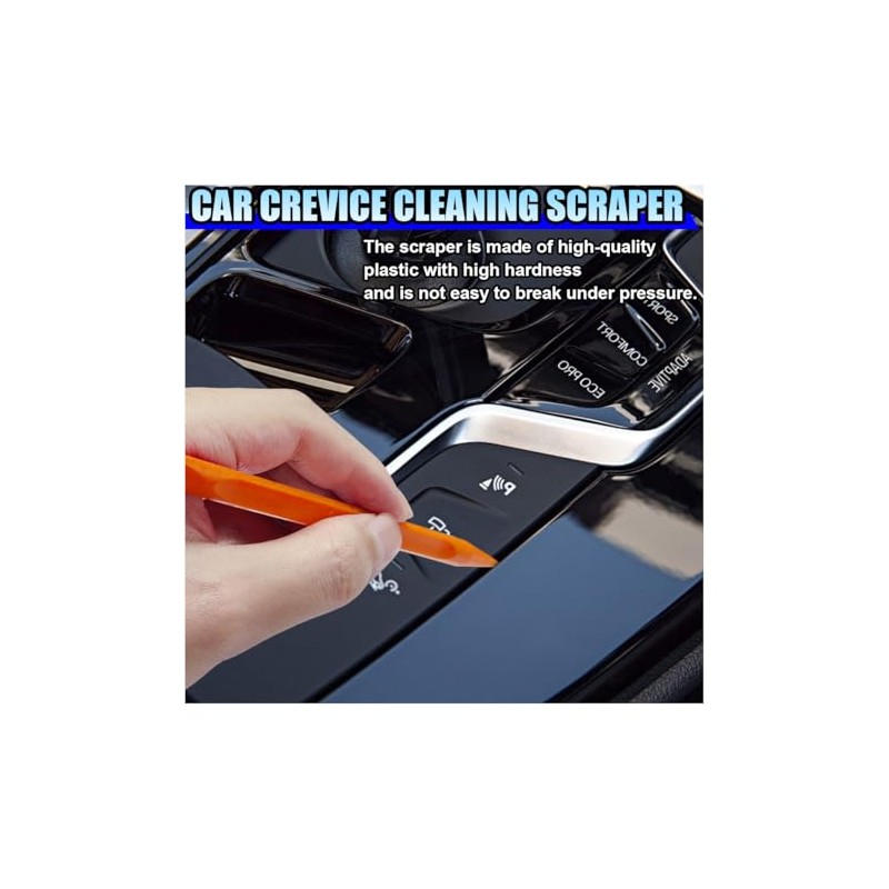 3PCS Plastic Scraper Tool - Multi-Purpose Non-Scratch Scrapers Cleaning Tool
