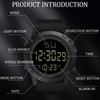 atnayo Referee Watch, Digital Waterproof Wrist Stopwatch with Whistle for