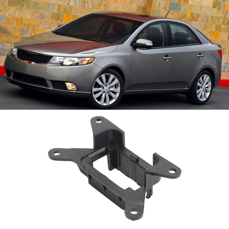 Car Emergency Light Bracket Black Stable Base Precise Hole Position
