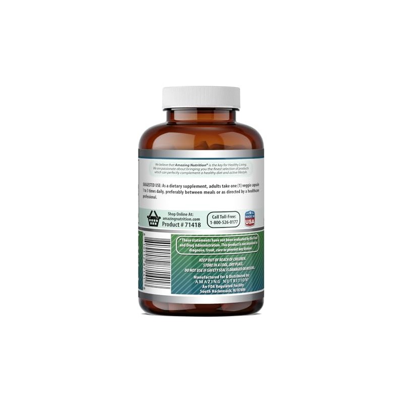 Suplemento Dmae de Amazing Formulas | 250 Mg por Ración