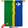 Flevoland Garden House Flags Kit Regional Netherland Provinces Territory Old
