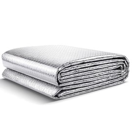 Reflective Insulation Foil (48in x 20ft) - 1 Pack Energy Saving Window Insulation for Windows, Roofs, Garages, and Attics