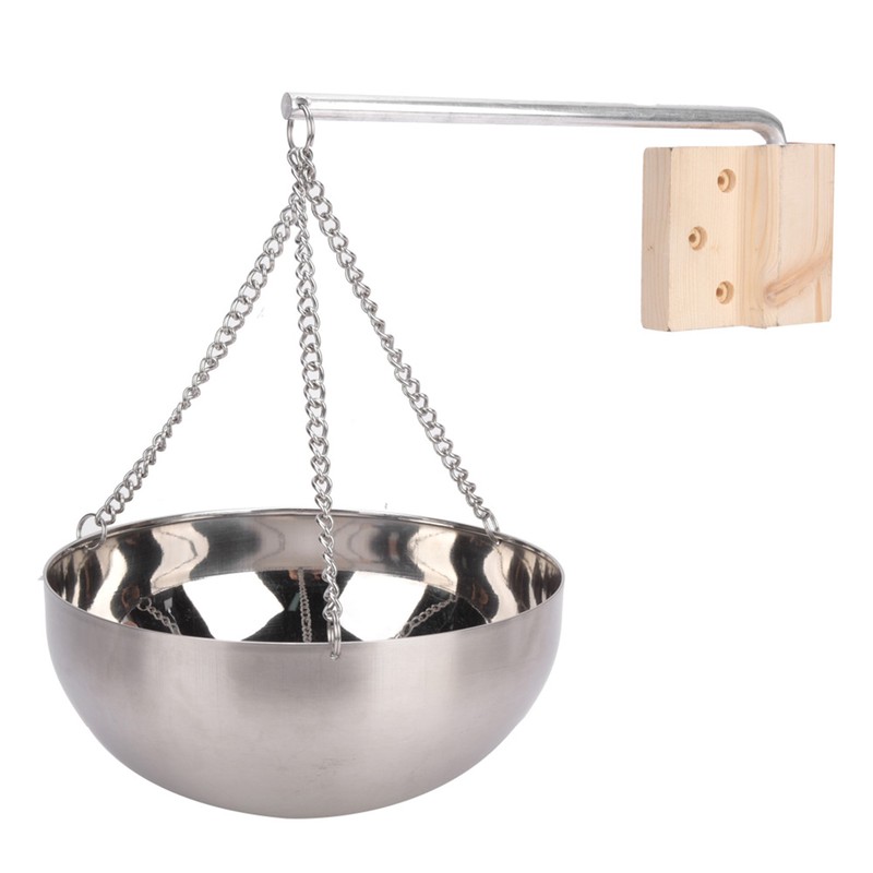 20cm Stainless Steel Sauna Aromatherapy Bowl Essential Oil Holder Sauna