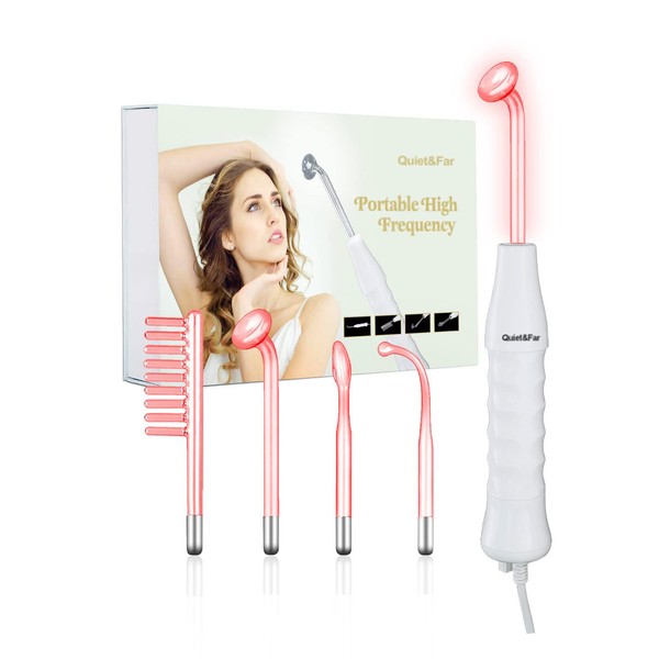 Quiet&Far High Frequency Facial Machine Skin Care Tool for Face