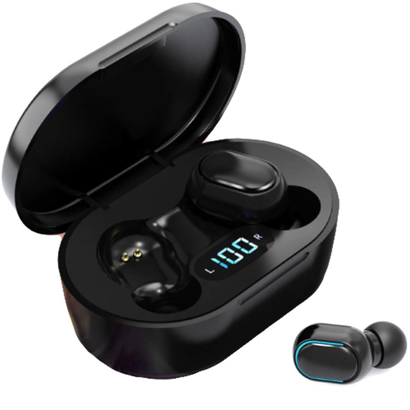 JOKBEN Wireless Headphones, True Wireless Earbuds with Led Display Charging