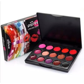 lucyliu04 립글로스 프로페셔널 15 컬러 미니 팔레트 10cm Professional Lip Gloss 15 Color Mini Palette 10cm [1]