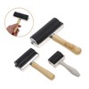 DOITOOL 3 Pcs Printmaking Rubber Rollers Set Versatile Ink Roller