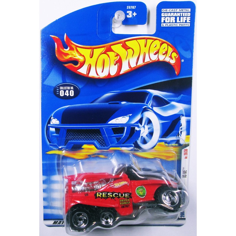 Hot Wheels 2001 First Editions: XS-IVE Rescue field & forest