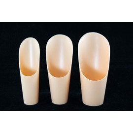 Calibonsai Set of 3 Japanese Plastic Bonsai Soil Scoop - Garden Plants Potting and Mixing Tool