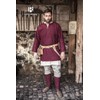 Burgschneider - Medieval Tunic/Wool Tunic "Lodin" - Red (XL, Unisex,