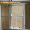 LEMON CLOUD Window Film No Adhesive Removable,Decorative Privacy Window Film,Texture