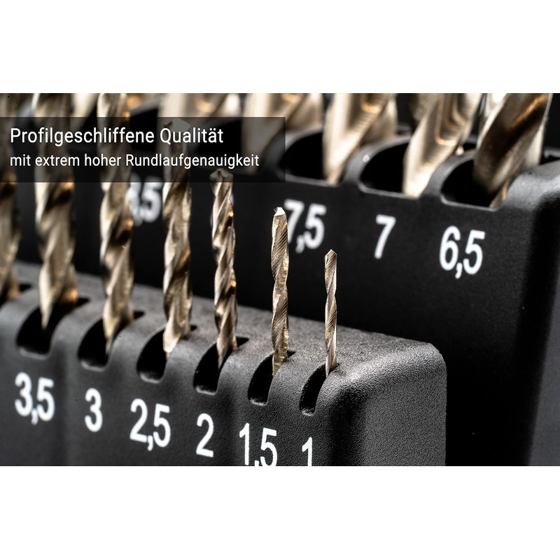 BaerCoil BAER HSSG Spiral Drill Bit Set (0.5 mm Rending)