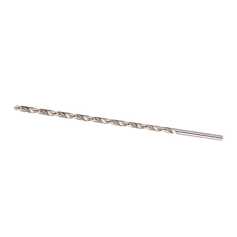 Wood Drill Bit 5 mm 200 mm Long, HSS Spiral