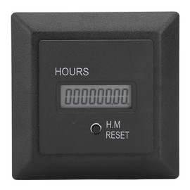 Digital Display Hour Meter High Accuracy Timer 50/60HZ Universal HM‑1R AC 100‑240V