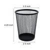 Desk Pencil Pen Holder, Wire Mesh Pen Cup Holder for