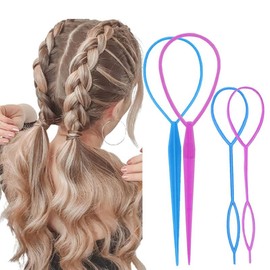 Tail Hair Tool - Ponytail Maker, French Braid Loop, and Hair Styling Gift For Women Who Have Everything Haircare Heatless