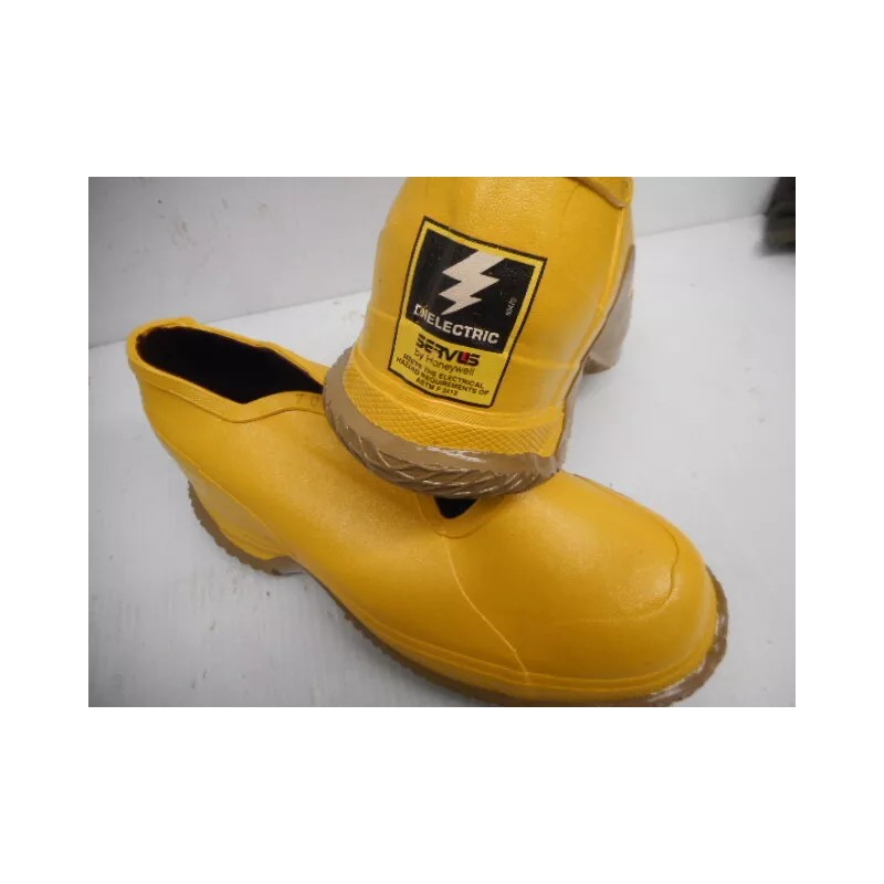 Servus Honeywell Dielectric Yellow Electrical Hazard Oveshoes Mens 11 51581