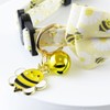 Petiry Charming Cat Collar with Removable Bow Tie,Cute Bee Pattern