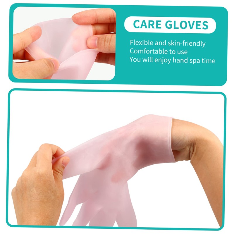 1 Pair Moisturizing Gloves Hands Peeling Mask Waterproof Glove Dry