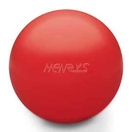 Henrys HiX Juggling Ball - 62mm - Made Out of TPU Plastic - PVC Free - Single Ball (Red)