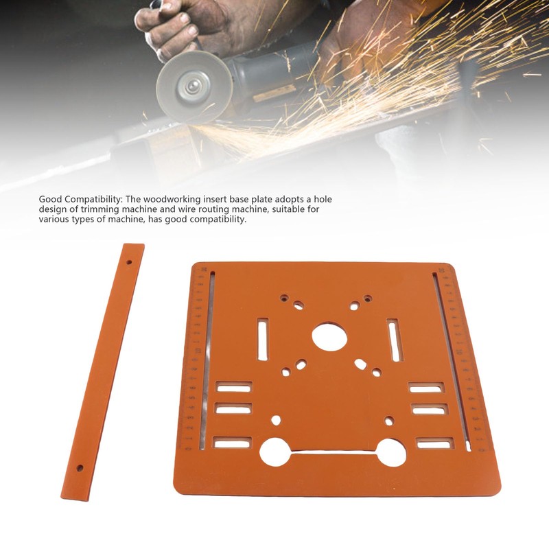 Circular Saw Base Plate, 28 x 25 cm Large Woodworking