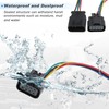 FUELHOOD Male and Female Headlights Connector Harness Plug Wire for